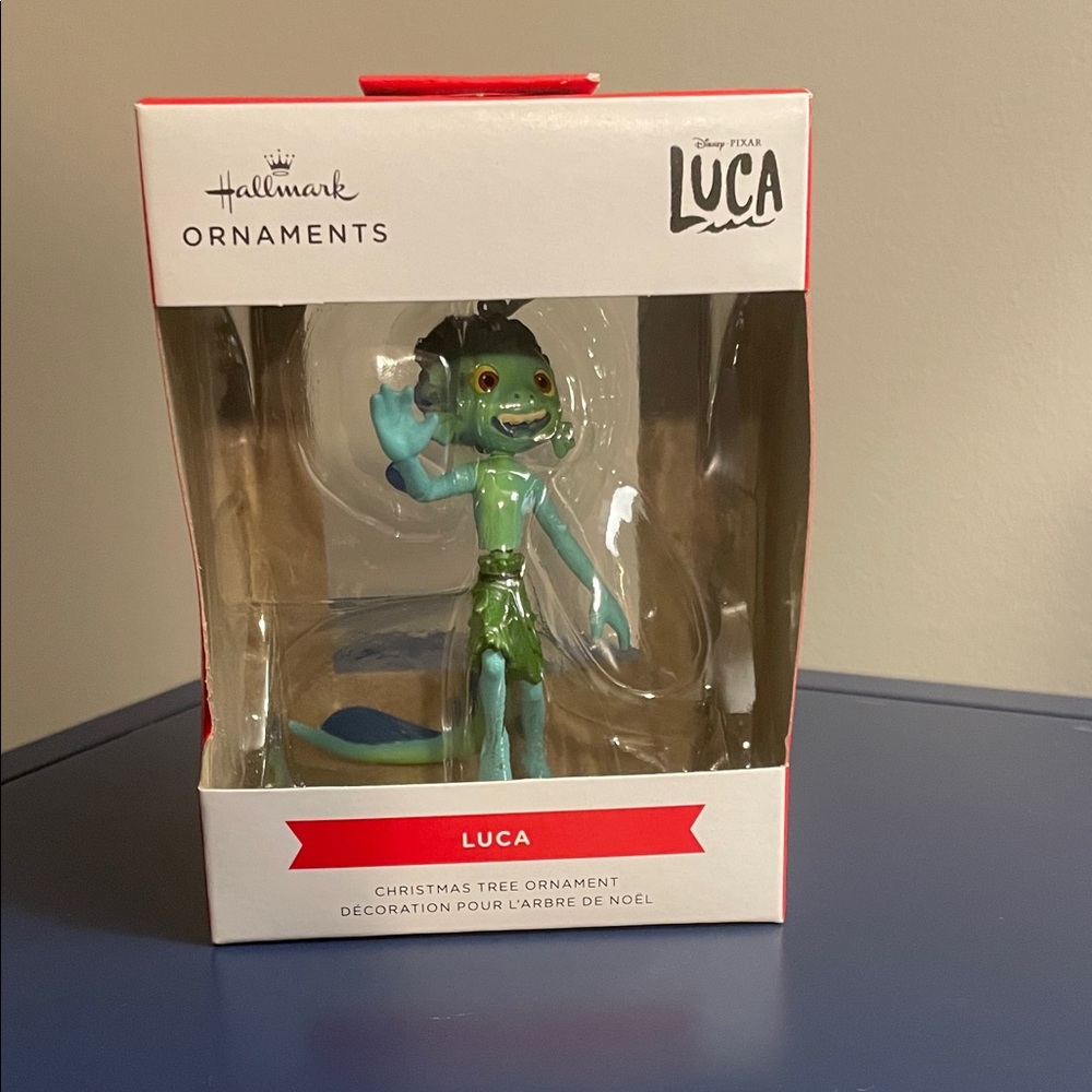 Hallmark Luca Ornament - Green and Blue